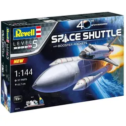 Revell 05674 1:144 Geschenkset Space Shuttle & Booster Rockets, 40th. Anniversary