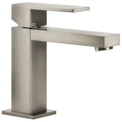 Gessi Rettangolo Waschtisch-Einhebelmischer, ohne Ablaufgarnitur, Ausladung 129 mm, 20002149, Farbe: Finox Optik