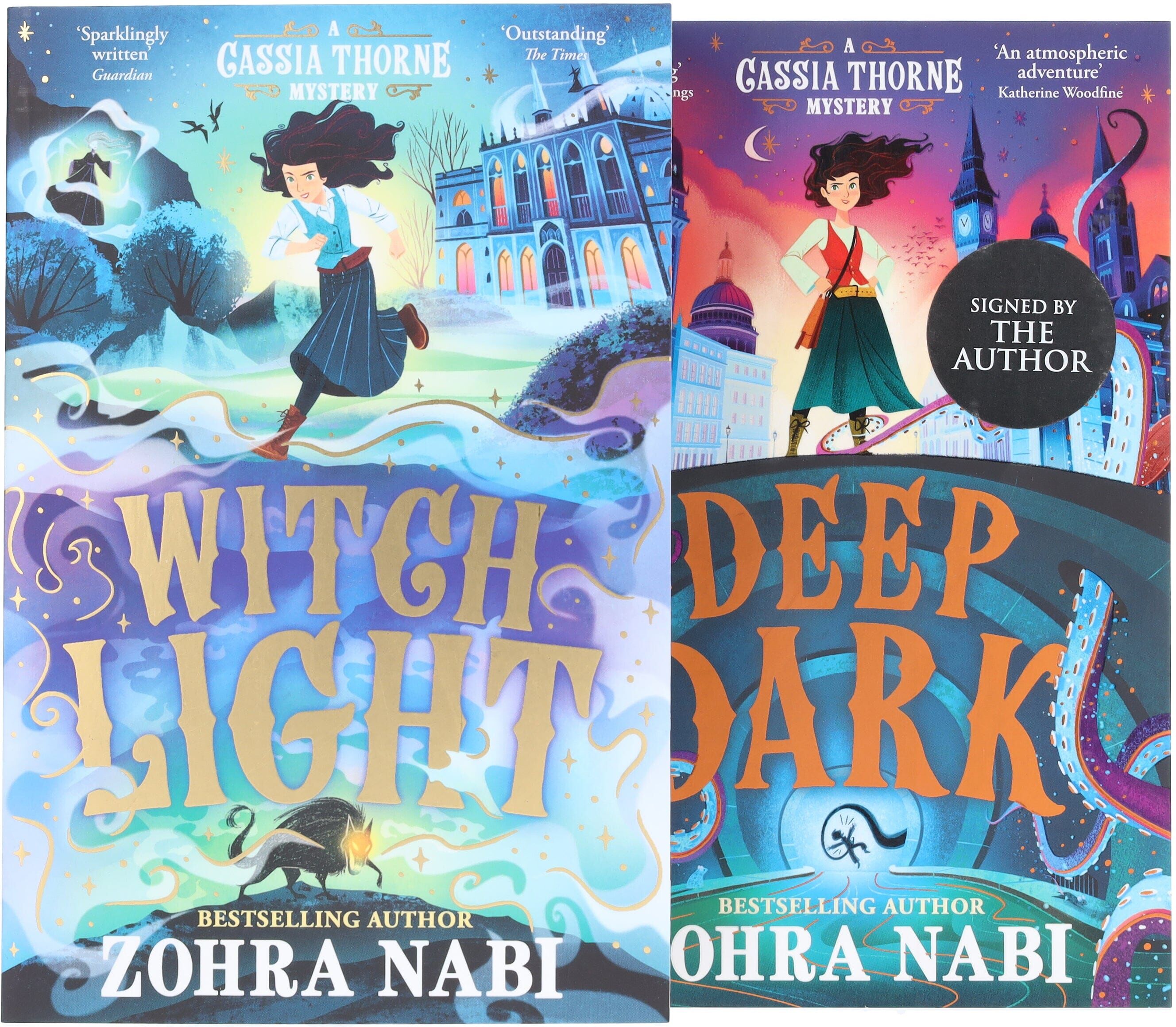 A Cassia Thorne Mysteries by Zohra Nabi 2 Books Collection Set - Ages 9+ - Paperback Simon & Schuster
