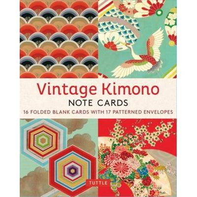 Vintage Kimono, 16 Note Cards