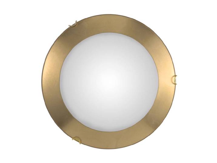 austrolux Wandlampe Moon, dimmbar, messing / gold, für Wohn- / Esszimmer, Glas, Design, Wandleuchte, Wandlampe Innen