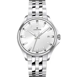 Junghans 47/4633.44 Meister S Damenuhr Quarz Silberfarben 35 mm