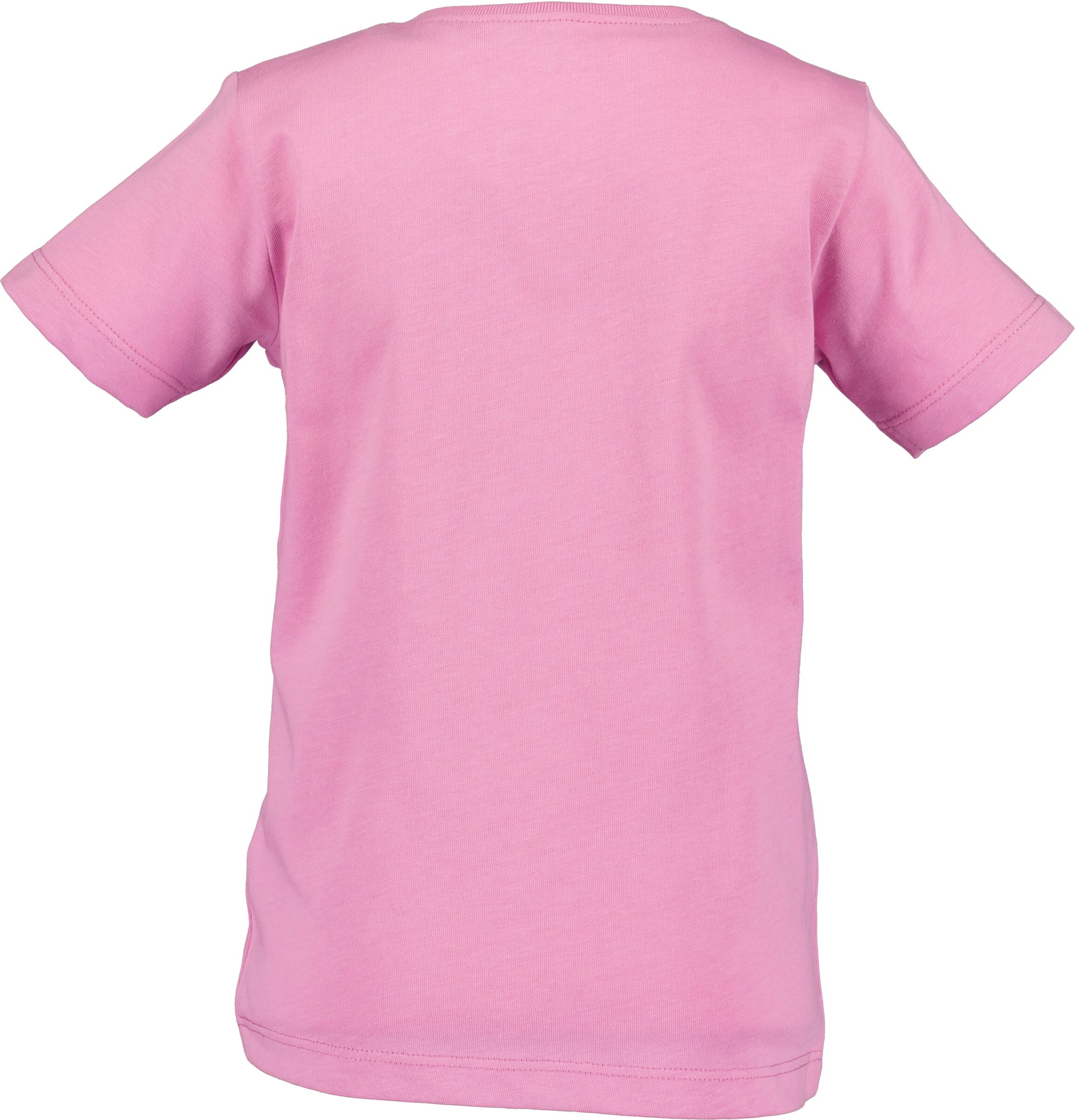 T-Shirt BLUE SEVEN "T-Shirt", Mädchen, Gr. 98, pink (4131, azalee), 100% Baumwolle, normal, Rundhals, Shirts T-Shirt 4131, azalee 98