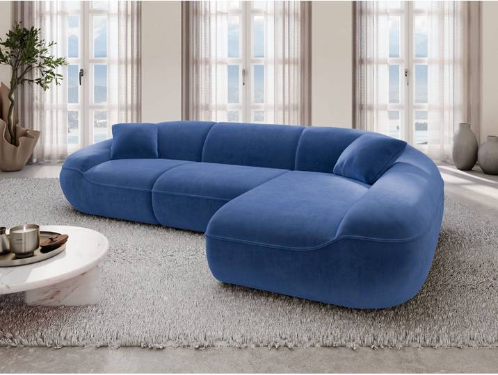 Ecksofa Solmare L-Form aus Stoff