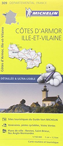 Collectif Michelin - COTES D ' ARMOR 11309 CARTE ' LOCAL ' ( France ) MICHELIN KAART - Preis vom 02.10.2026 23:42:20 h
