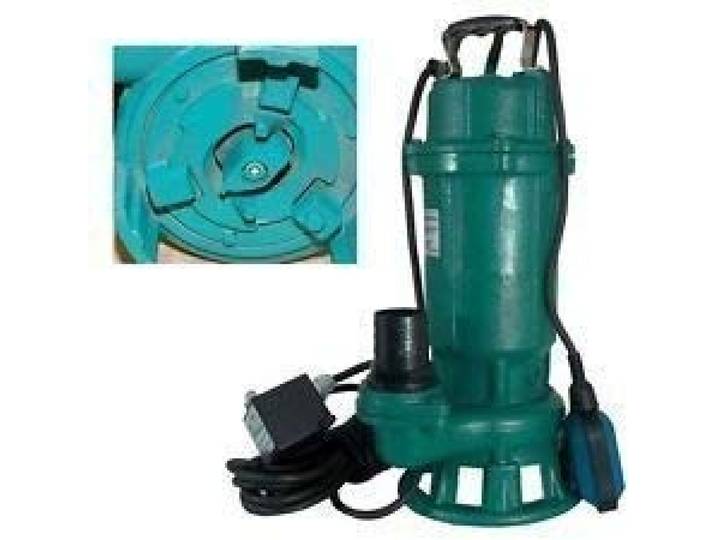 Profi Fäkalienpumpe m. Schneidmesser Tauchpumpe Schmutzwasserpumpe 18 m³/h + Schutzschalter der die Pumpe vor Schäden schützt.