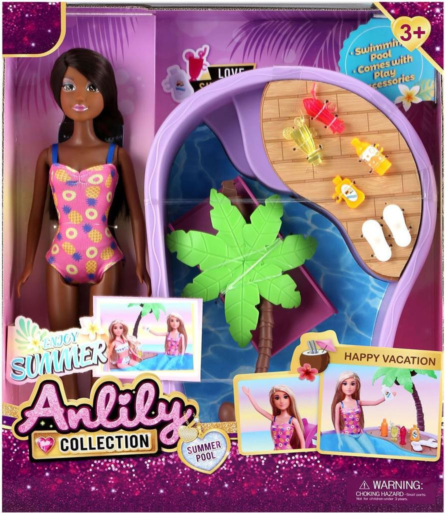Lobbes Modepop Sommer Set Zwembadaccessoires Fashion Pop speelgoed