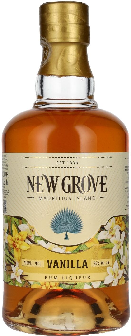 New Grove Rum New Grove Vanilla Mauritius Island Rum-Liqueur 26% Vol. 0,7l