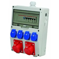 PROTEC Wandverteiler PWVAP2x16Fi 2x16A mit Fi