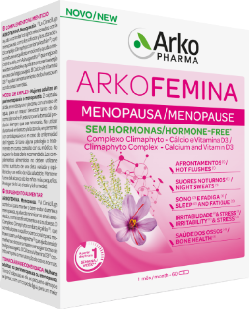 Arkopharma Arkofemina Menopausa 60 cápsulas