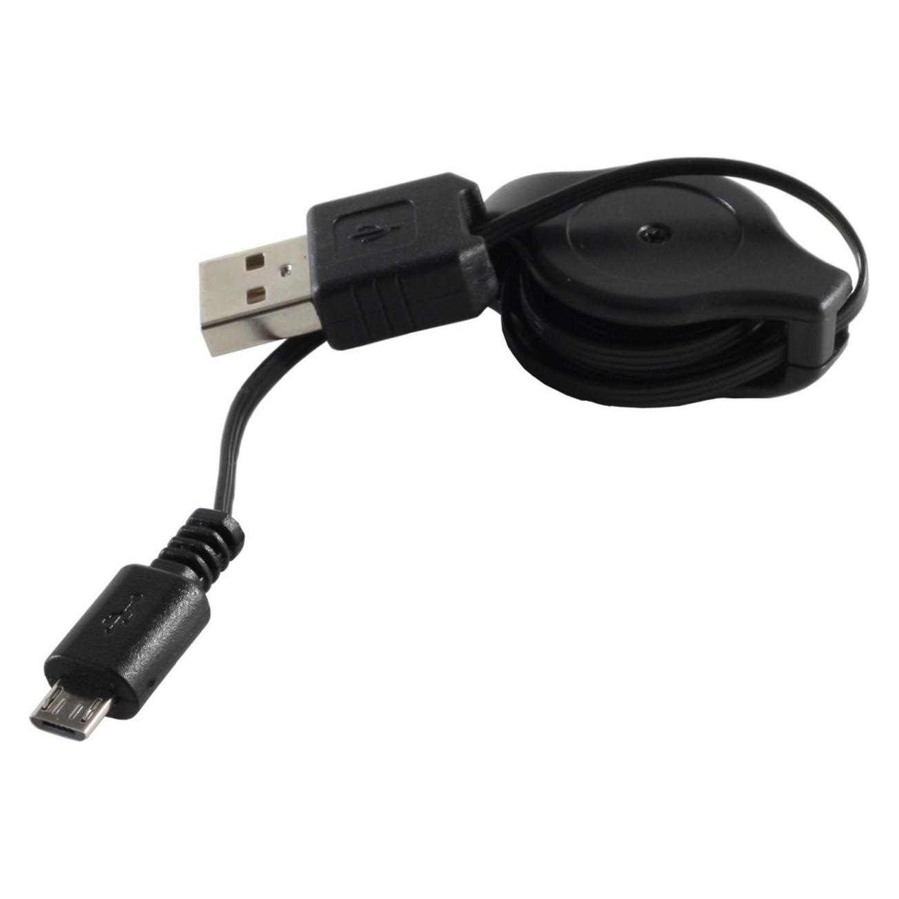 Shiverpeaks USB Lade-Sycn Kabel USB A-ST > USB Micro B-STausziehb. 1,0m (1 m, USB 2.0) (14-18001)