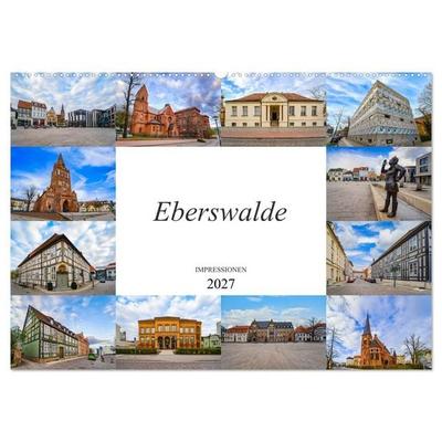 Eberswalde Impressionen (Wandkalender 2027 DIN A2 quer), CALVENDO Monatskalender