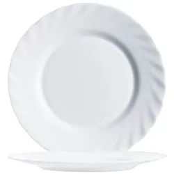 Arcoroc Dessertteller flach »TRIANON White« 19,5 cm weiß