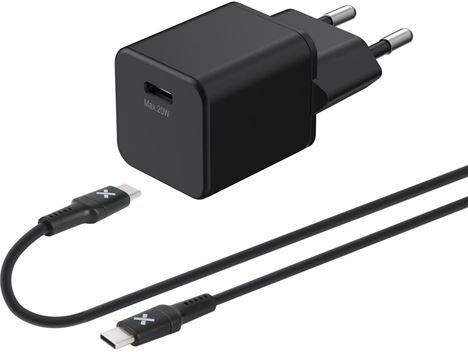 Carregador WeFix  + Cabo USB-C - Preto