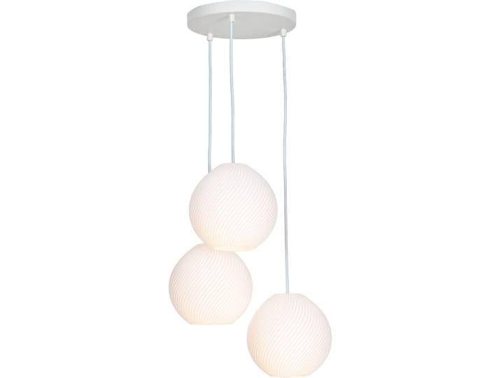 Pendellampe Milena weiss Metall/Kunststoff B 38 cm