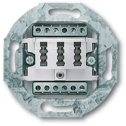 Busch-Jaeger TAE-Anschlussdose 0242/04 2x6/6NFF alpinweiss alpinweiß