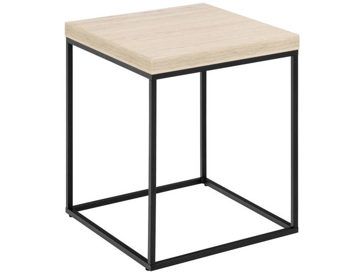 Livetastic Beistelltisch, Beige, Holzwerkstoff, quadratisch, eckig, 40x45x40 cm, Wohnzimmer, Wohnzimmertische, Beistelltisch, Beistelltische eckig