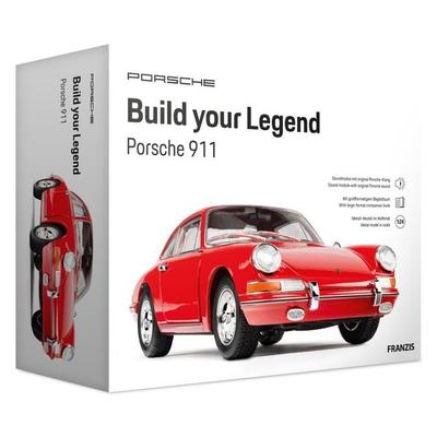 FRANZIS 67247 - Porsche 911 - Build your Legend Signalrot