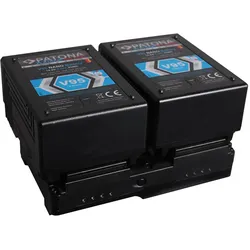 Patona Premium Hot Swap V-Mount (Kamera Akku Ladegerät), Kamera Stromversorgung, Schwarz