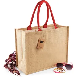 Westford Mill Jute Shopper Classic Jute-Tasche W407