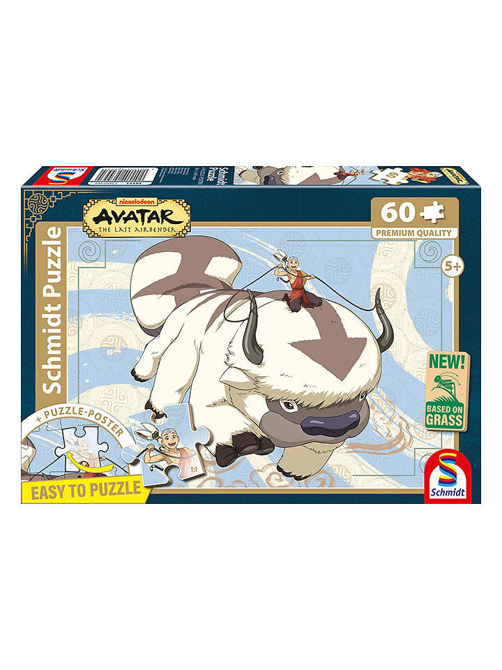 Schmidt Spiele 60tlg. Puzzle "Appa und Aang" - ab 5 Jahren - onesize