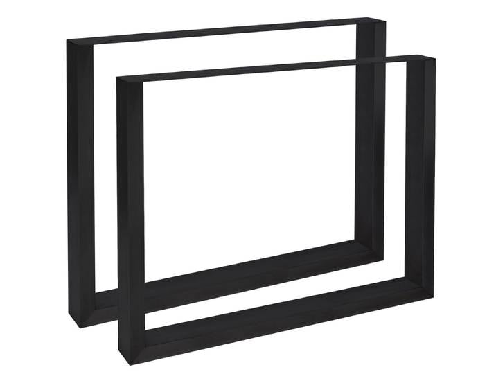 CLP Tischbein 2 Tischbeine Velden, Vierkantprofil, Metall, DIY
