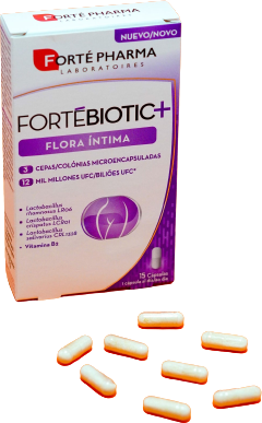 Forté Pharma Fortebiotic+ Intimate Flora 15 Capsules