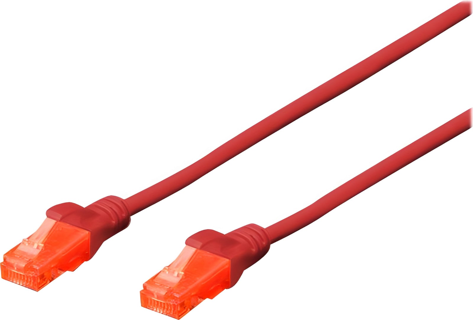 Digitus Patchkabel RJ45 U-UTP Cat6 0,50m Rood LSZH