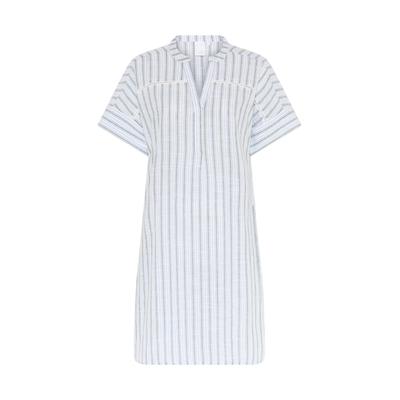 Pyjama CCDK COPENHAGEN "CCDK Copenhagen Aya Dress", Damen, Gr. M, weiß, 100% Baumwolle (Bio), Homewear-Sets Pyjama