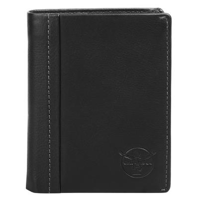 Geldbörse CHIEMSEE "CHIEMSEE Herren echt Leder", Damen, schwarz, Leder, unifarben, Kleinlederwaren, echt Leder
