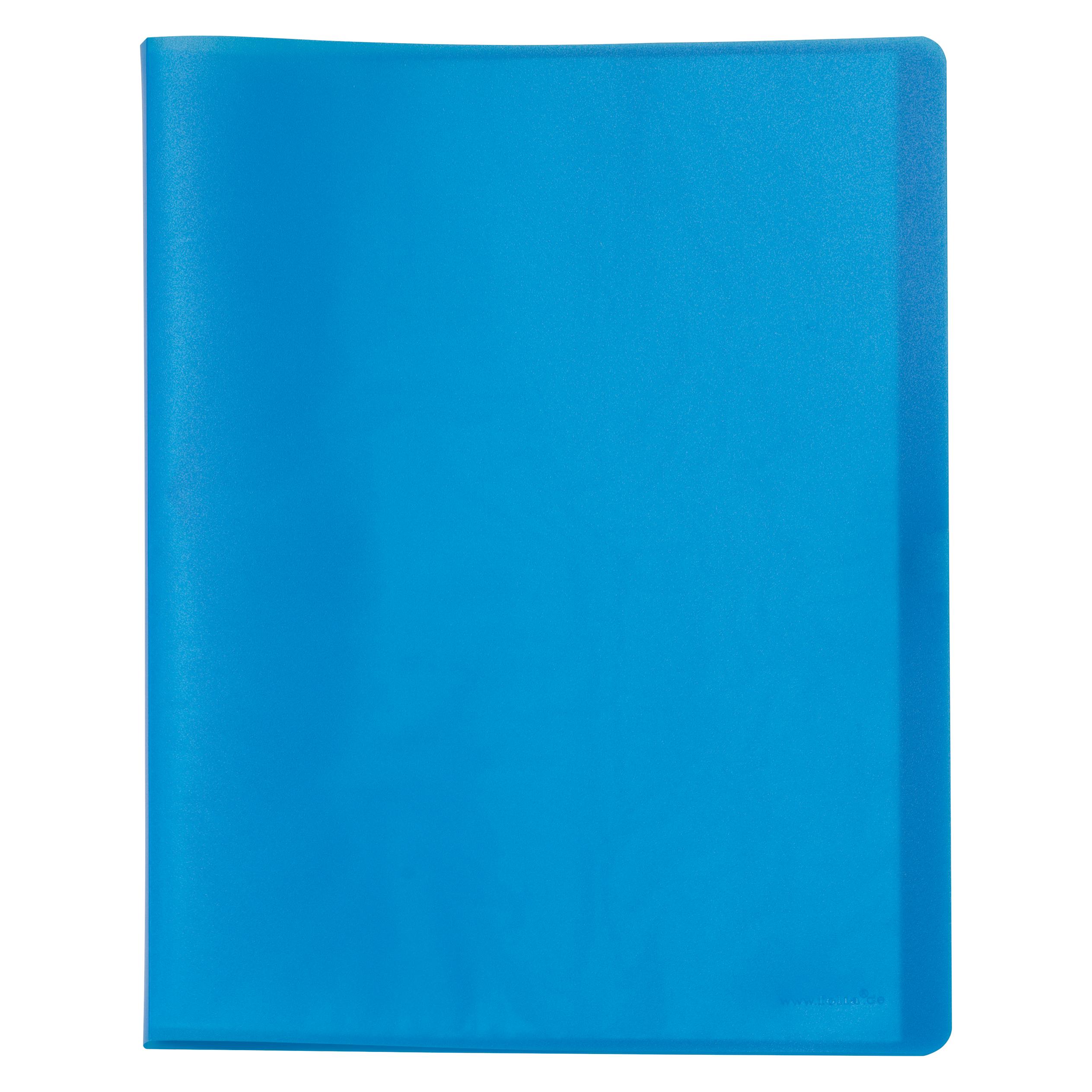 Folia Bringmann Sichtbuch, DIN A4, mit 20 Hüllen, PP-Frost blau (A4) (69103)