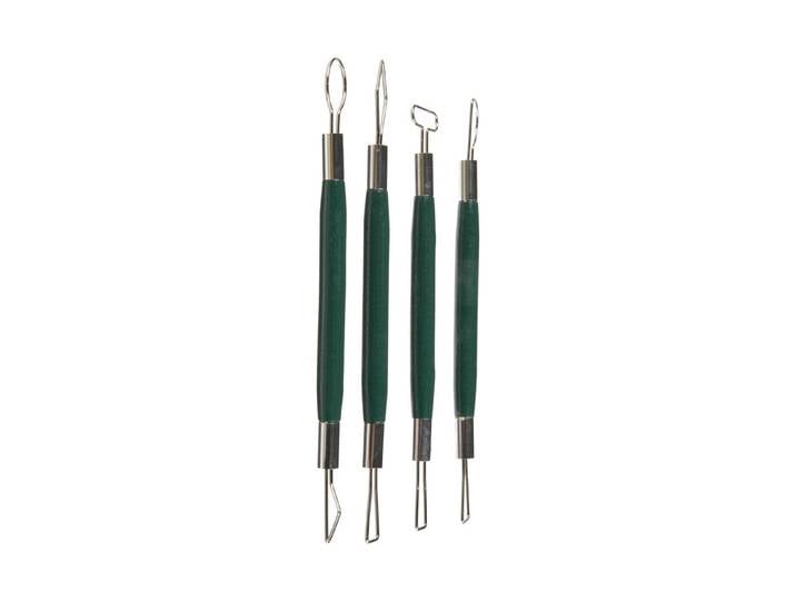 Glorex Modellier-Werkzeug-Set 4-fach