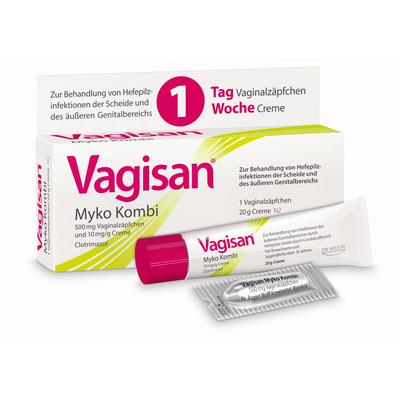 Vagisan Myko Kombi 1-Tagestherapie 1 St Kombipackung