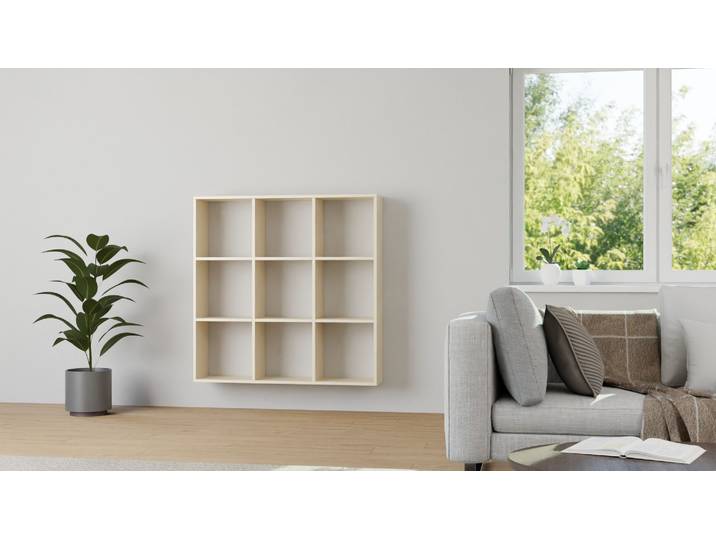 Barregal mit Wandhalterung nach Maß Premium Dekore Sand­beige