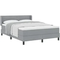 vidaXL, Boxspringbett, Lucan (Linien-Design) (140 x 200 cm)