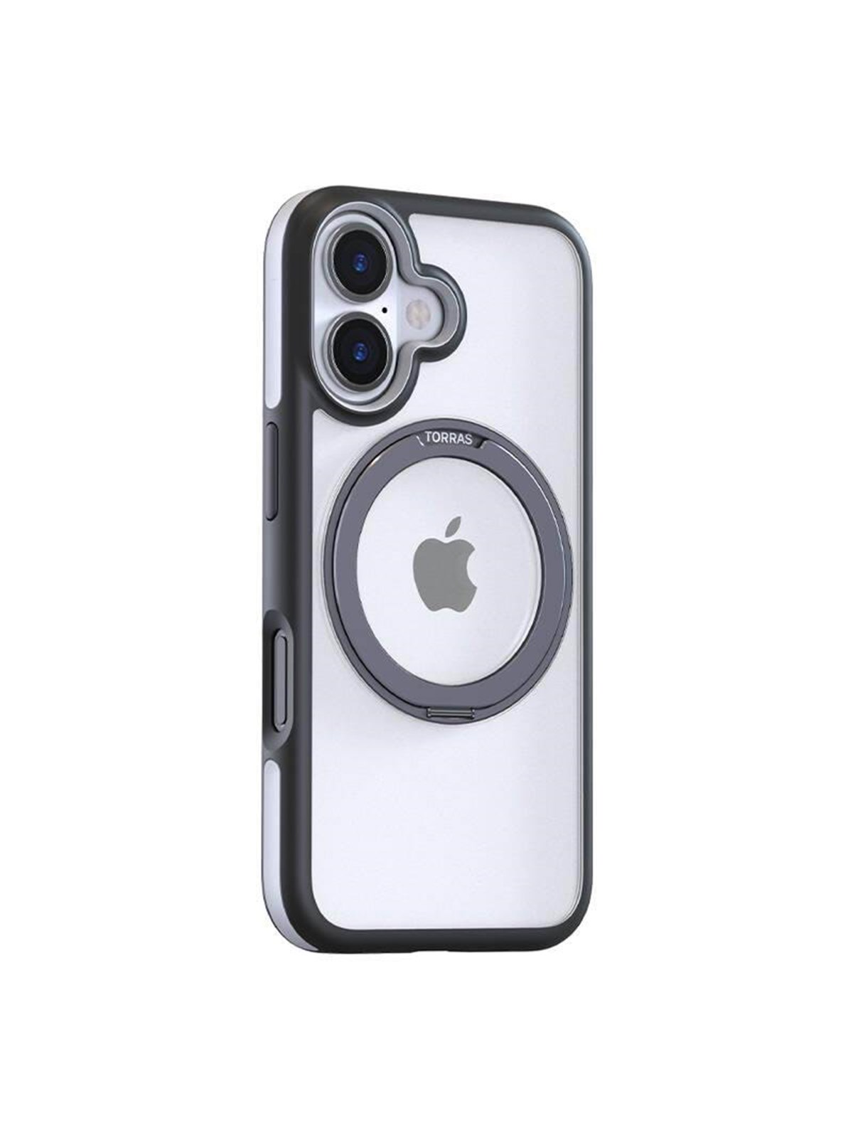 Torras Ostand R Fusion Case for iPhone 16 (Black)