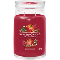 Red Apple Wreath Signature Jar 567g 2-Docht