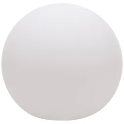 8 seasons design LED-Kugelleuchte Shining Globe Ø 50 cm, weiß (WW)