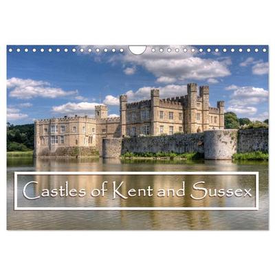 Castles of Kent and Sussex (Wall Calendar 2026 DIN A4 landscape), CALVENDO 12 Month Wall Calendar