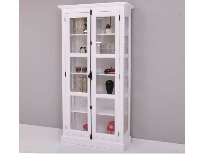 Weiße Vitrine französischer Landhausstil