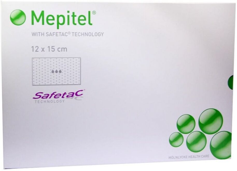 Mepitel Silikon Netzverband 12x15cm steril