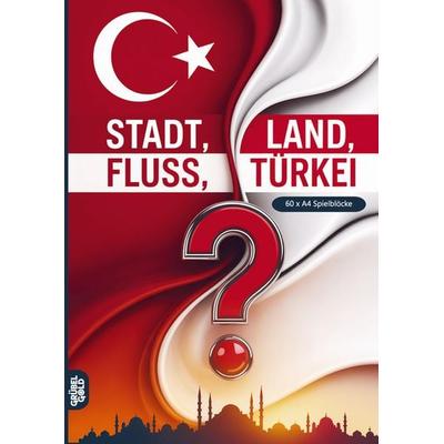 Stadt, Land, Fluss, Türkei, Taschenbuch von Grübelgold Rätselhefte, Grübelgold, 978-3-693-19357-0