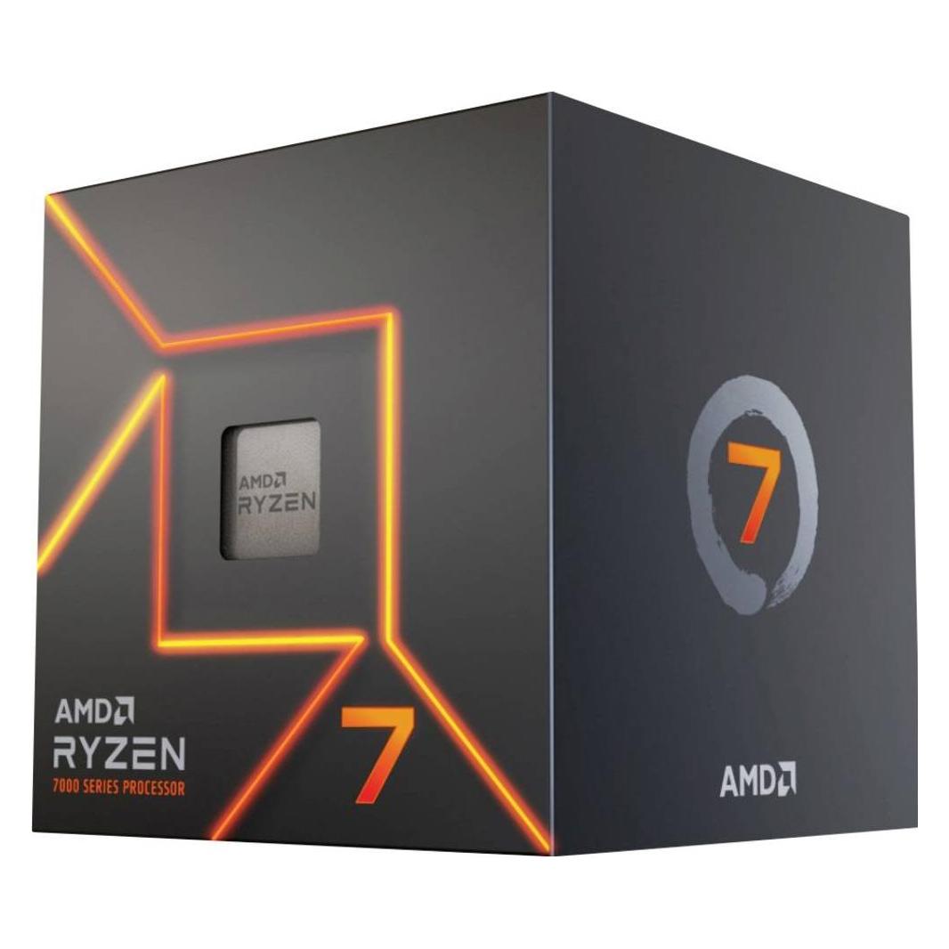 AMD Ryzen 7 7700, Ryzen 7, Sockel AM5, 5 nm, Box,, 3,8 GHz (AM5, 3.80 GHz, 8 -Core) (100-100000592SBX)