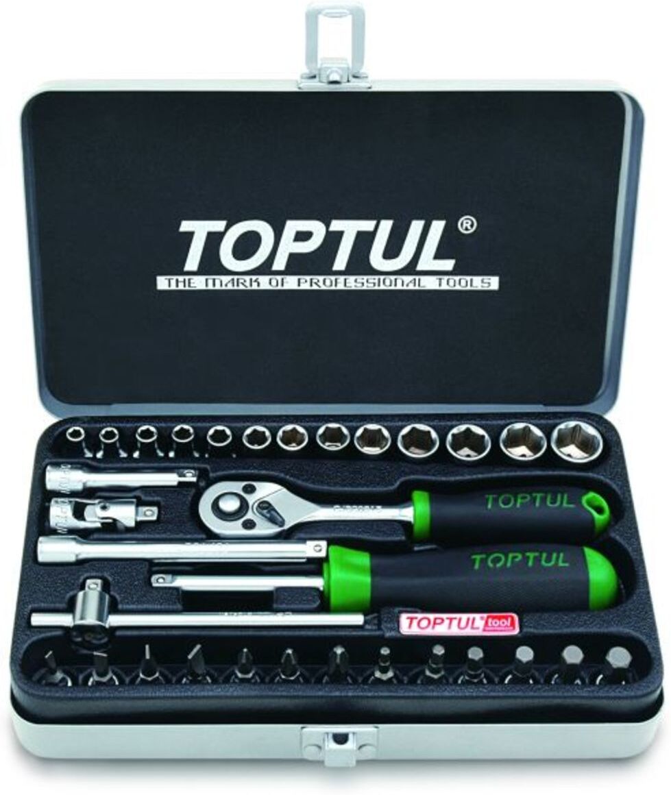 Werkzeugsatz 1/4" TOPTUL GCAD3202
