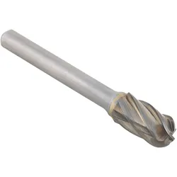 TYROLIT Hartmetallfräser DxT-SxL 12x25-6x70 Für Nichteisenmetalle, Form: 52WRC - Walzenrund, Art. 768885