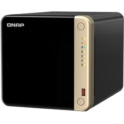 QNAP TS-464-8G (0 TB), NAS, Schwarz