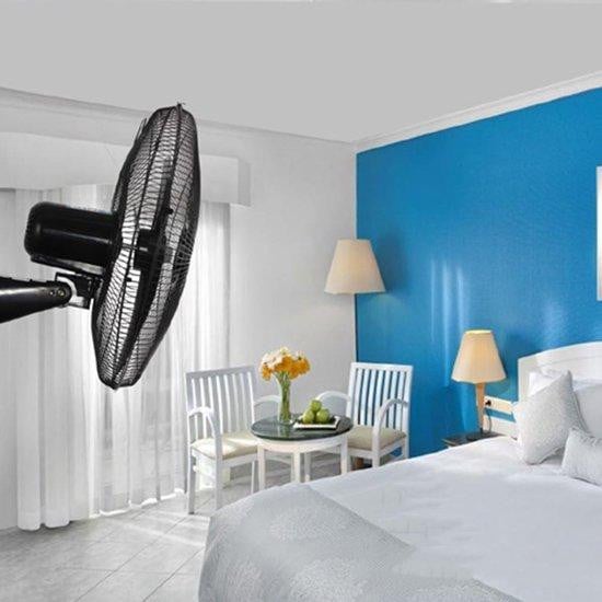 WAN Industriële wandventilator met afstandsbediening - 55 cm