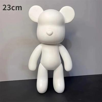 Inspire Essentials Creative DIY Fluid Bear Sculpture Graffiti Art Home Decor Toy 9.06 Inches