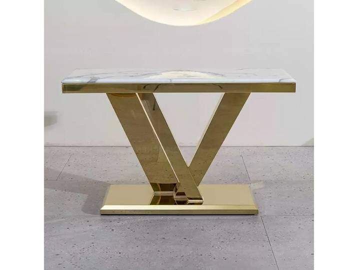 Xlmoebel Konsolentisch Designer Luxus Tisch Konsole für stilvolle Akzente (1-St), Made in Europa