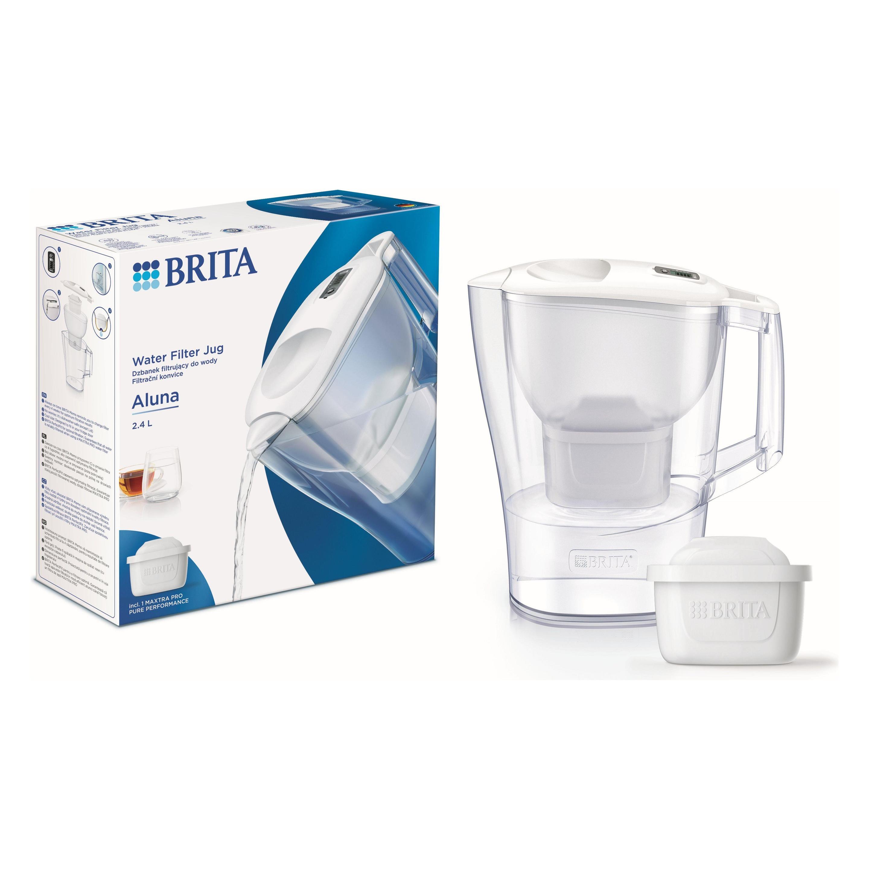 Brita filtration jug ALUNA 2.4l. MXpro w (2.40 l) (ALUNACOOLPRO)